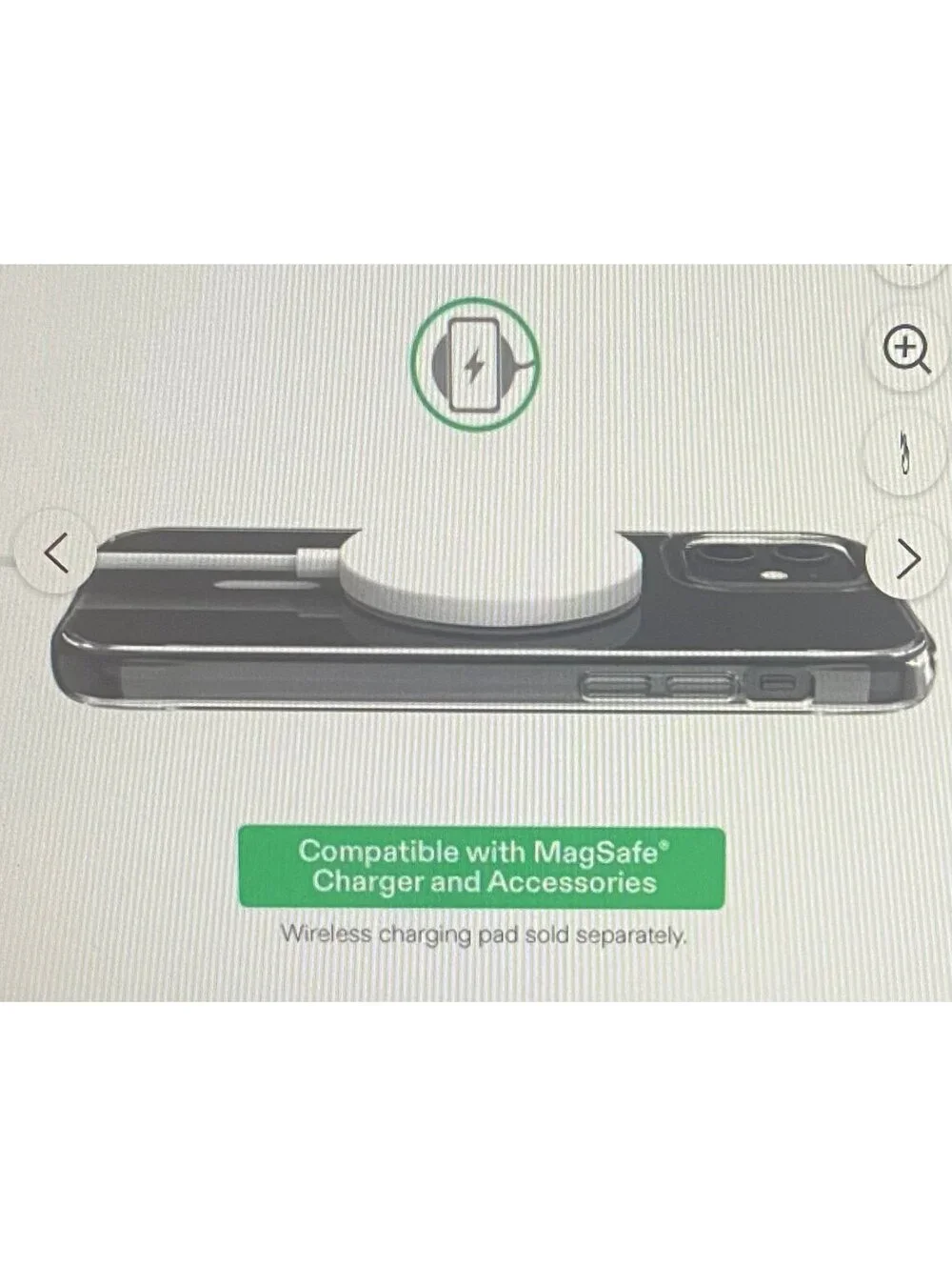 Onn Case for iPhone 12/12 Pro Clear